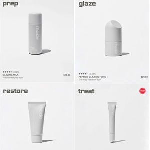 rhode skin - THE 4 ESSENTIALS (prep, glaze, restore, treat)
